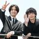 キンプリ高橋海人＆中村倫也、赤坂にサプライズ登場 道行く人と交流楽しむ【DOPE 麻薬取締部特捜課】 画像