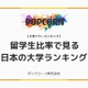 国内大学の留学生比率トップ10、1位「APU」48％ 画像