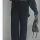 真似したい！涼感と品格を備えた全身【ユニクロ】のレイヤードコーデ【40代の毎日コーデ】 画像
