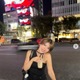 「シャッフルアイランド」羽柴なつみ、ベアトップで大胆胸元披露「表情反則」「セクシー」の声 画像