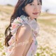 日向坂46河田陽菜、花畑でシフォンドレス纏う 2nd写真集特典ポストカード第1弾公開【テイクオフ】 画像