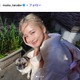 「テラハ」田辺莉咲子「1番高いお買い物」愛車との写真公開「かっこよすぎ」「イメージぴったり」の声 画像