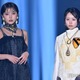 CANDY TUNE福山梨乃＆CUTIE STREET佐野愛花、圧巻の気品で魅了 白×黒の対照コーデ【IDOL RUNWAY COLLECTION 2026】 画像