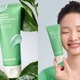 INNISFREE、緑茶由来のやさしさで洗う「グリーンティー セラミド クレンジングバーム」登場 画像