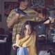 ク・ギョファン、ムン・ガヨンの髪を優しく乾かす…初の本格恋愛映画『サヨナラの引力』場面写真解禁 画像
