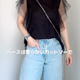 チュールデザイントップスがシンプルコーデを格上げ。大人のカジュアルミックスデイリースタイル【40代の毎日コーデ】 画像