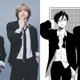 「うるわしの宵の月」なにわ男子・道枝駿佑＆安斉星来、原作オマージュカット公開 黒スーツ姿＆無邪気に頬張る食事ショットも 画像