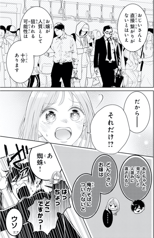 お嬢の愛は俺のもの