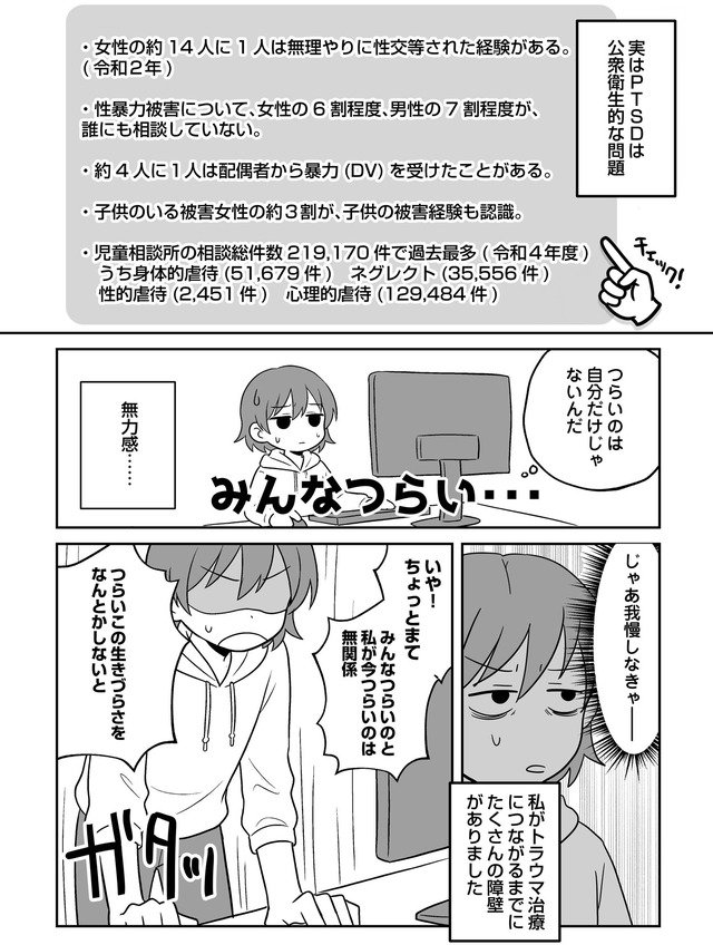 消えたい夜に救われたい　30年間苦しめられたトラウマに向き合った話